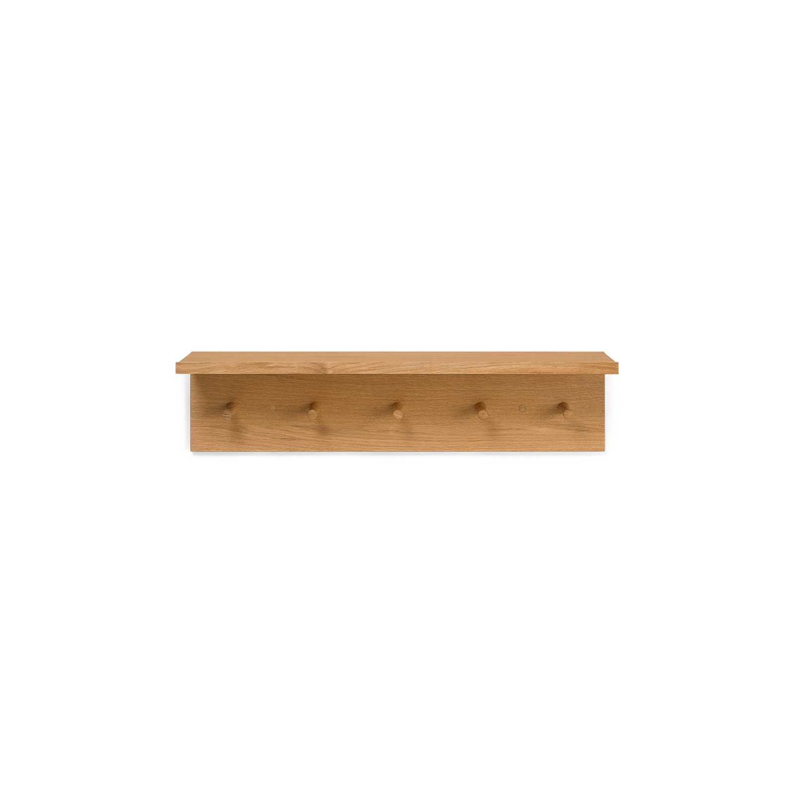 ferm LIVING storage rack Place Rack, 75 cm long, hook, wood