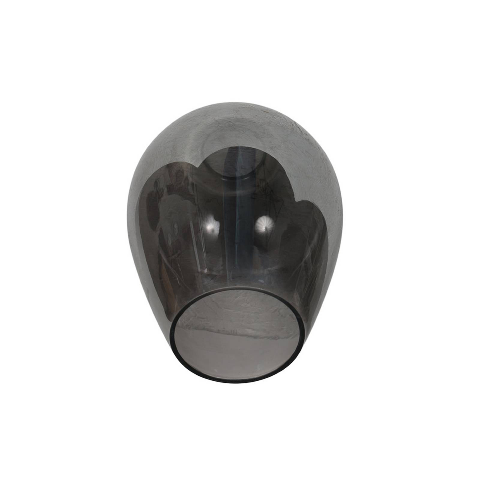  Mexlite Mexlite Bloeba Ceiling Lamp, Black/smoke Grey, ø 15 Cm, Glass Drop 