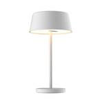 Lindby Milica LED-bordlampe, hvit, dimbar