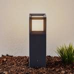 BEGA 84604 - LED pillar light in graphite, 3,000 K