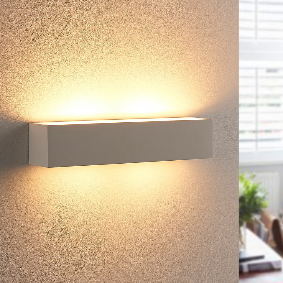 Lindby Tjada 35 Vägglampa, vit från Lindby