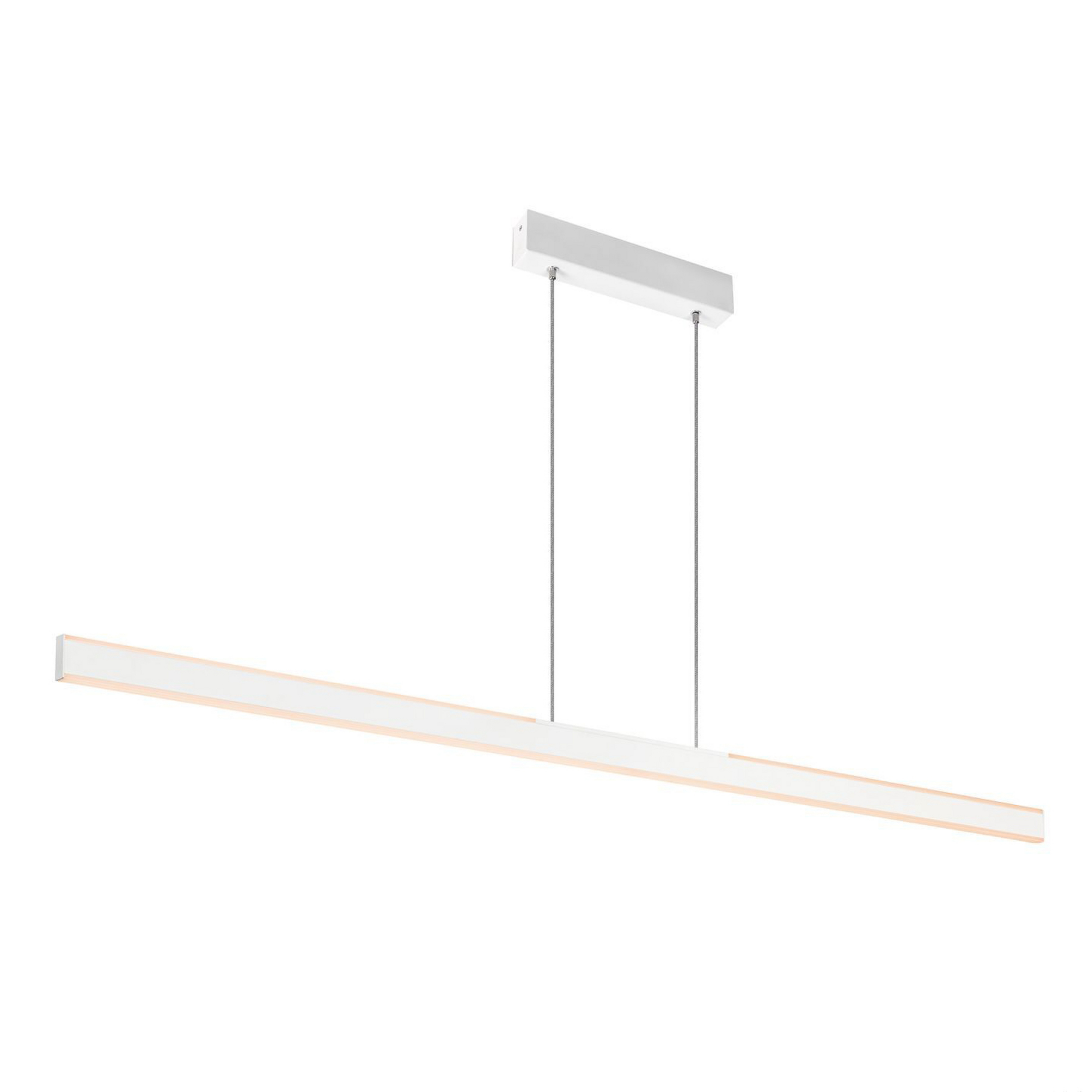 SLV One Linear Suspension LED, 140 cm, blanc