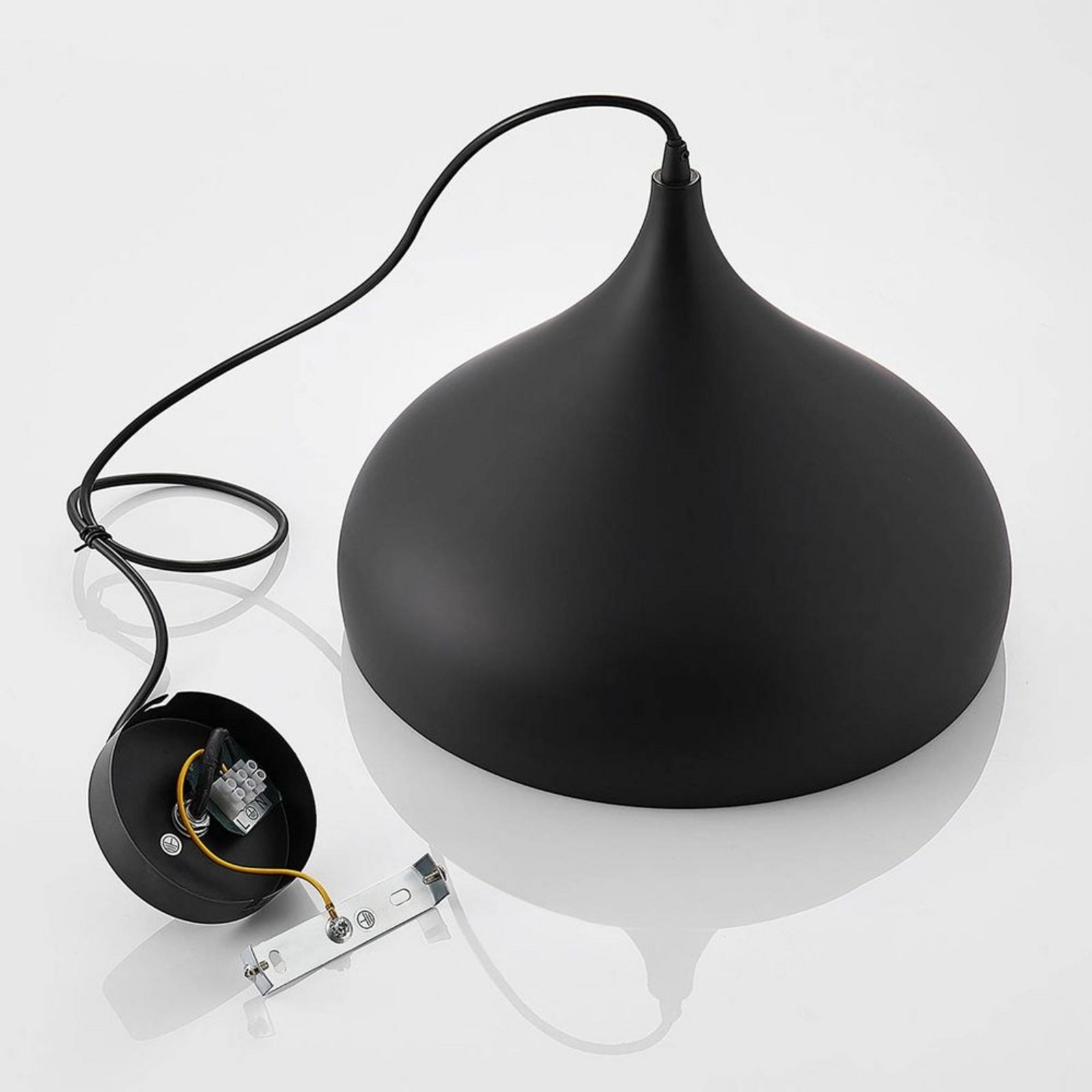 Ritana Lustră Pendul Black/Gold - Lindby