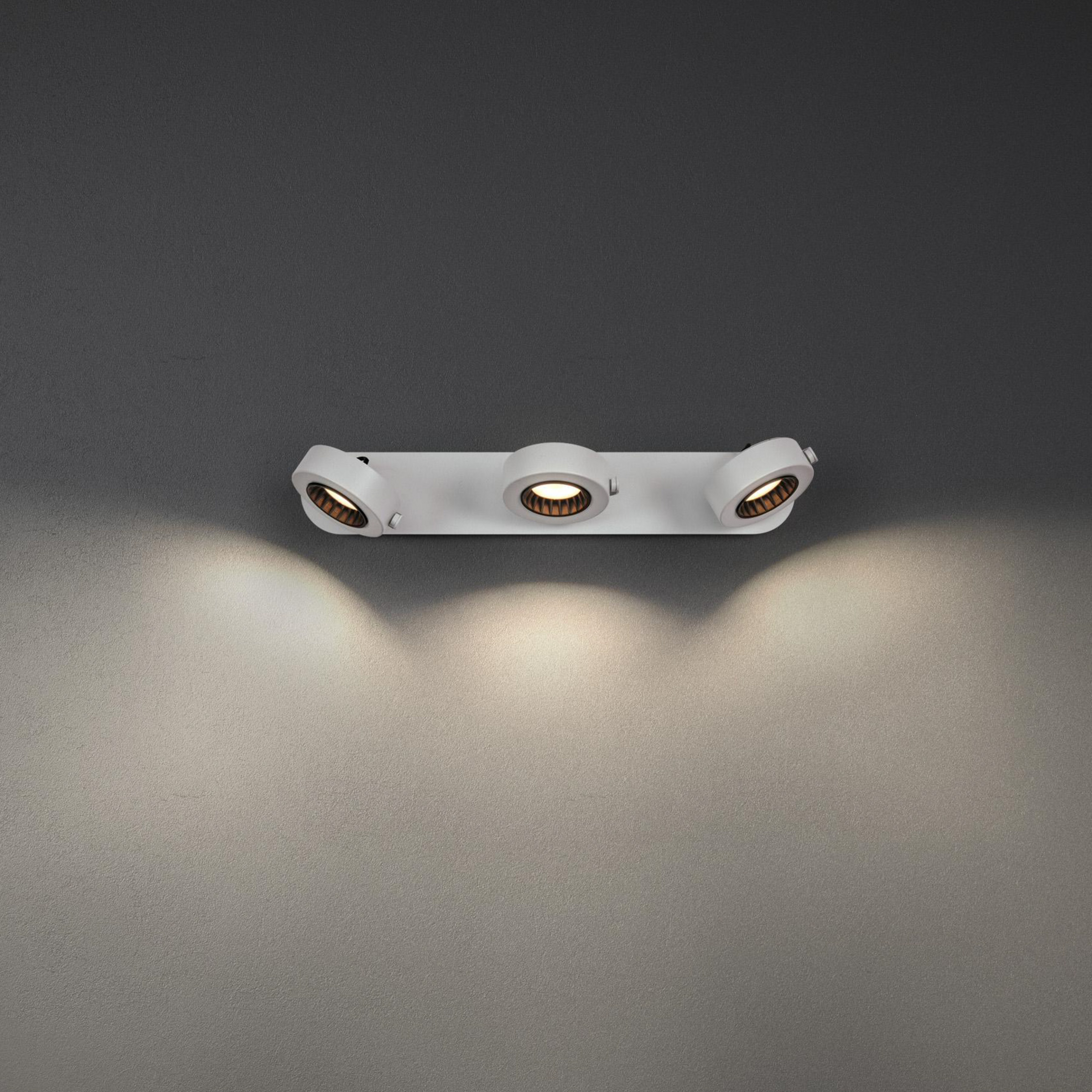 LEDVANCE Reflektor sufitowy LED Venus, 3000 K, 3-punktowy, biały