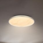 Plafonnier LED Competo, CCT, Ø 38 cm, nickel mat
