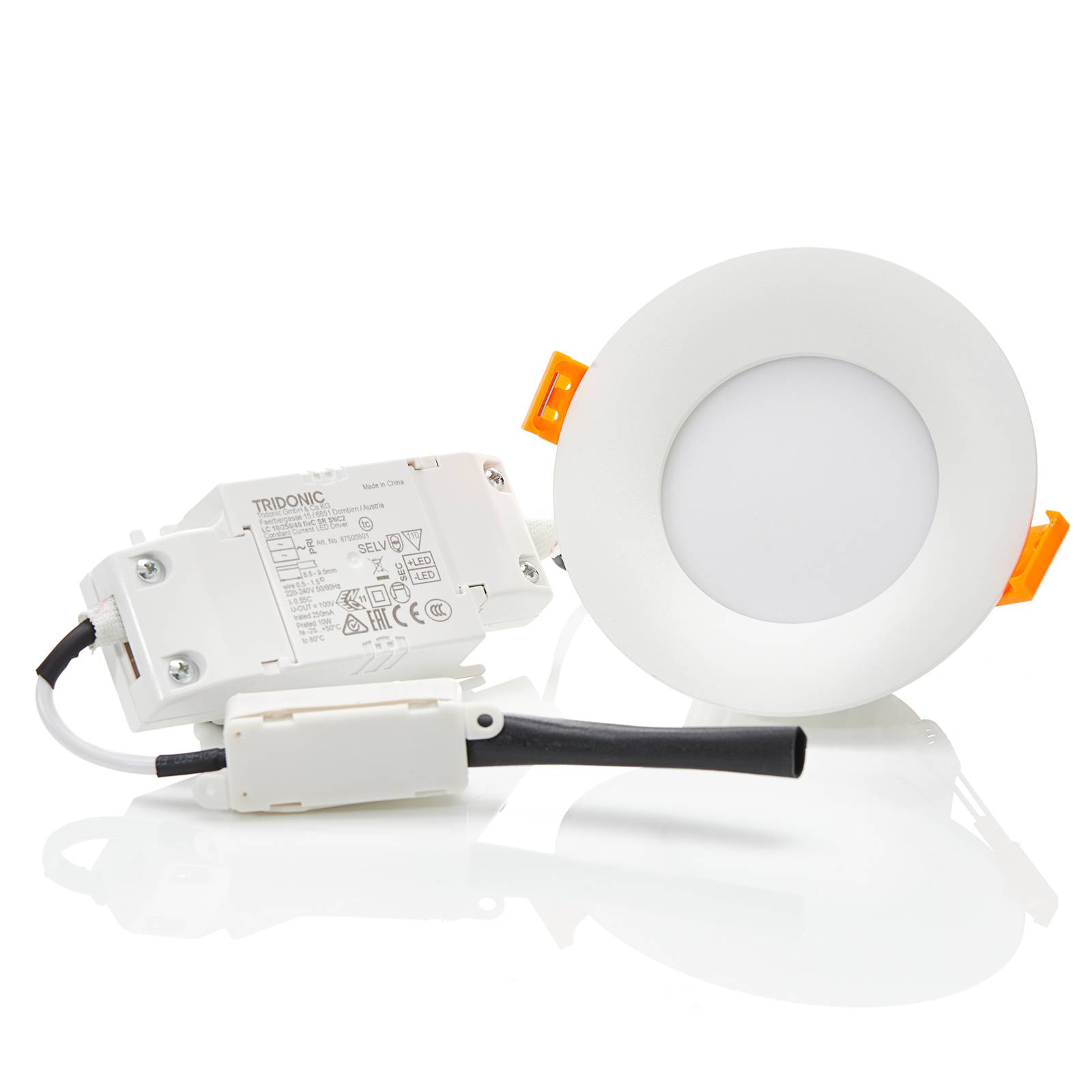 Arcchio Arcchio Xavian LED recessed light 4,000 K 9.8 cm | Aluminium