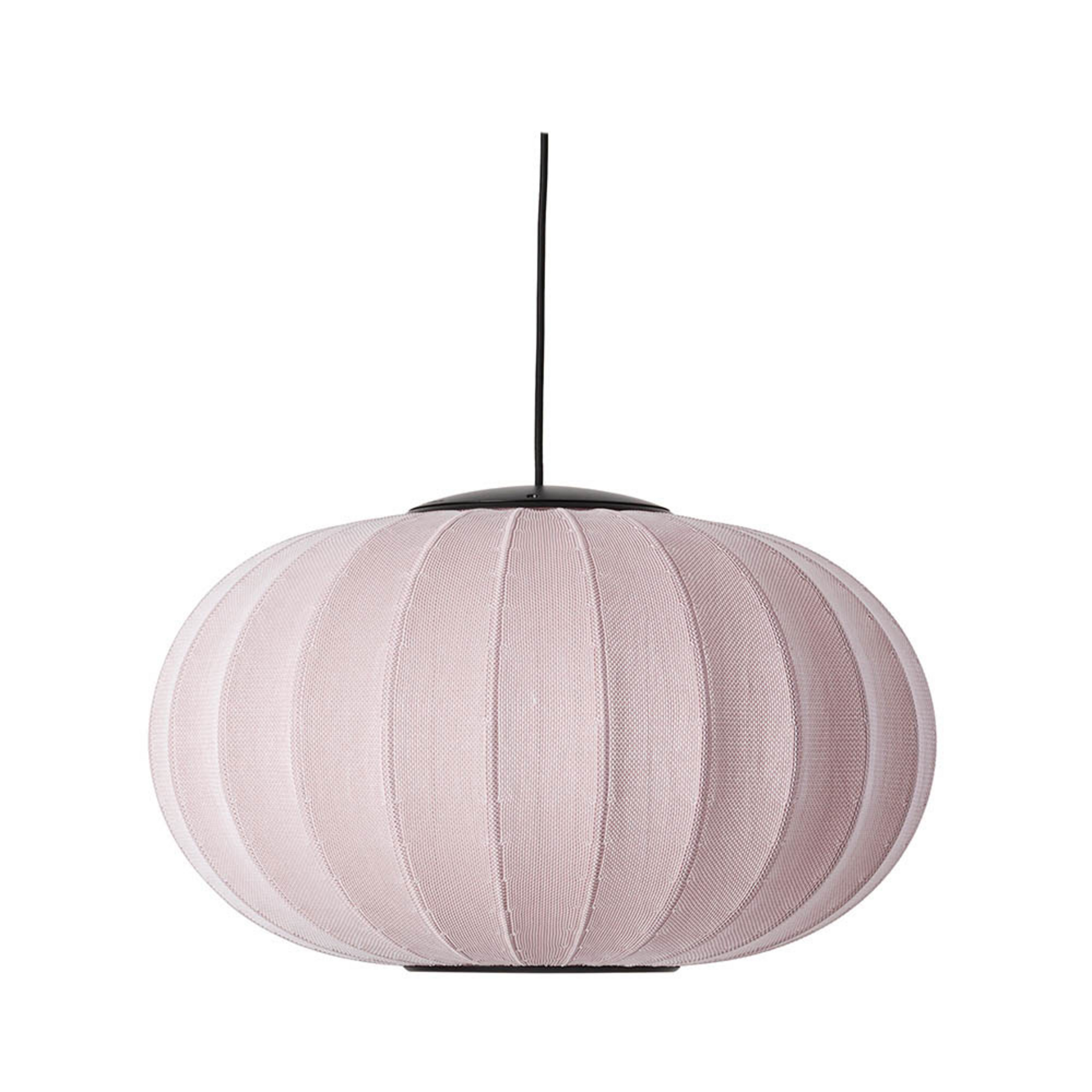 Knit-Wit 57 Oval LED Hanglamp Light Roos - Made By Hand