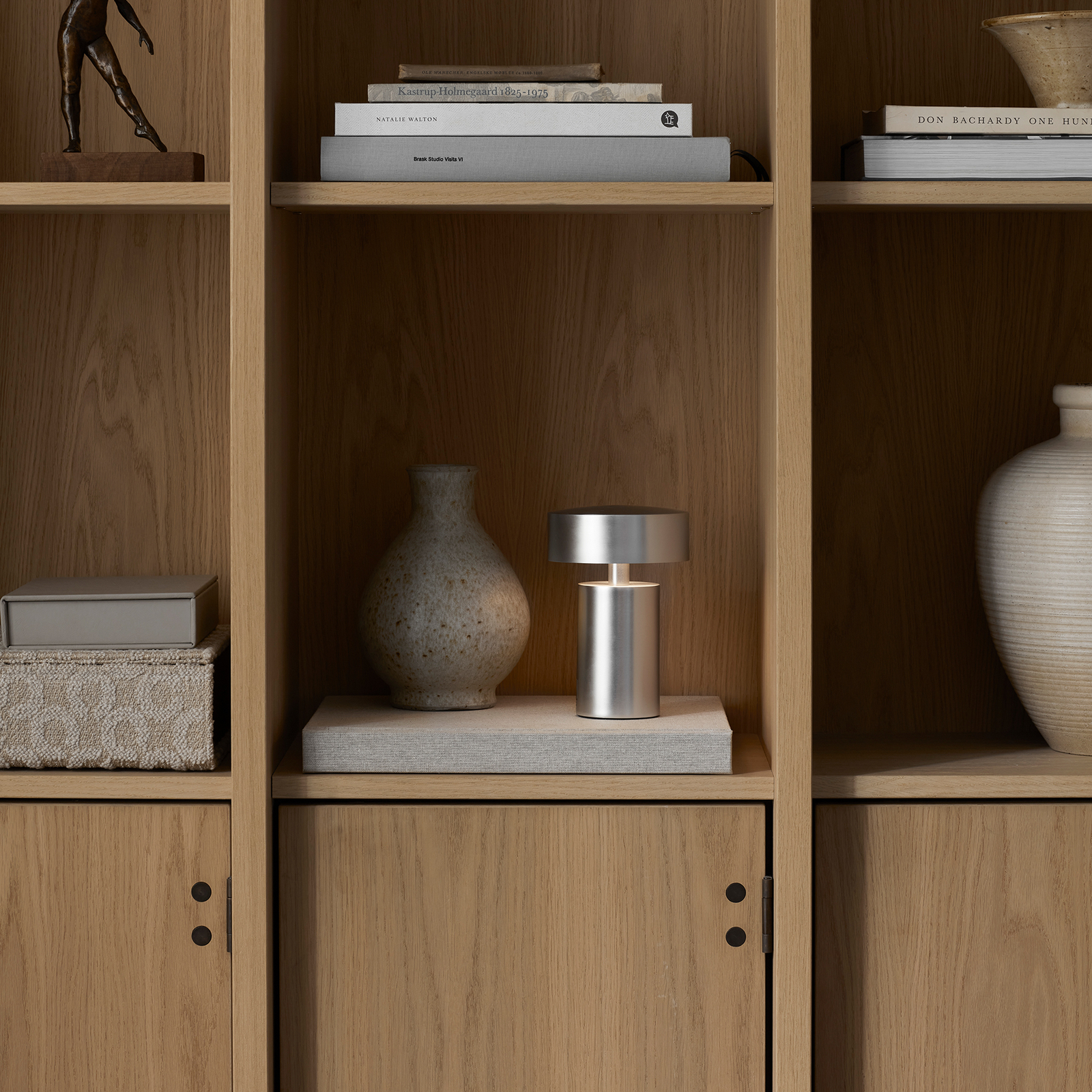 Column Portable Table Lamp Aluminium - Audo Copenhagen