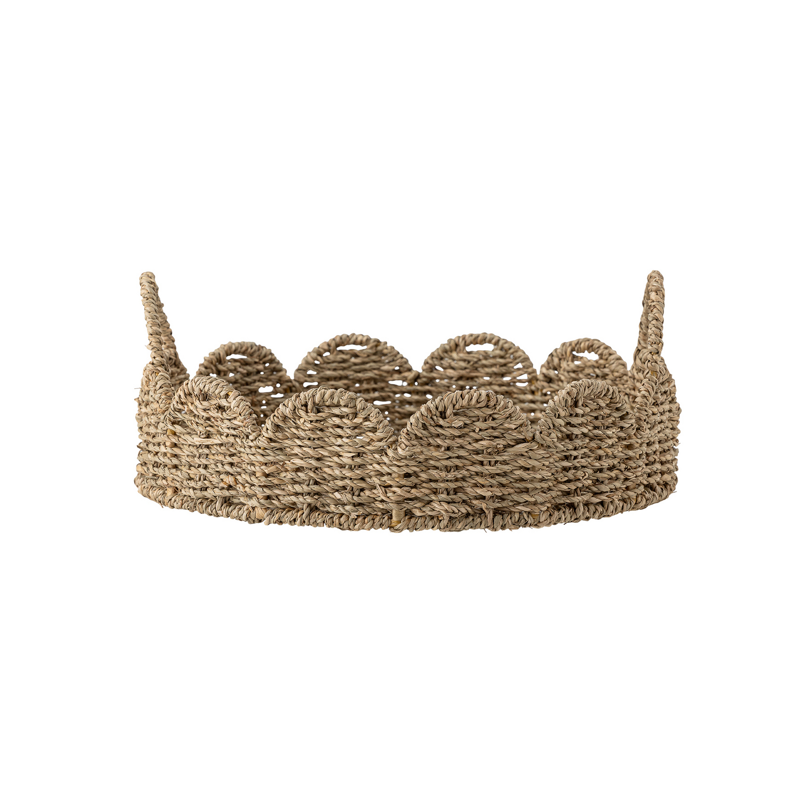 Podnos Brea, prírodná farba, Ø 35 cm, morská tráva – Bloomingville