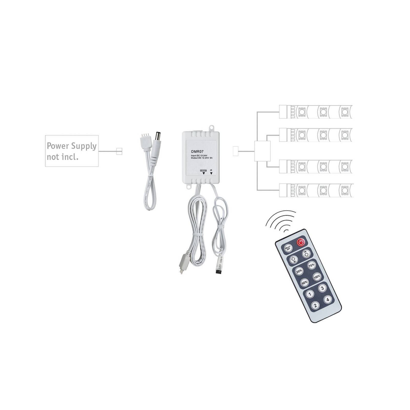 Image of Paulmann Controller per strip Your LED con telecomando