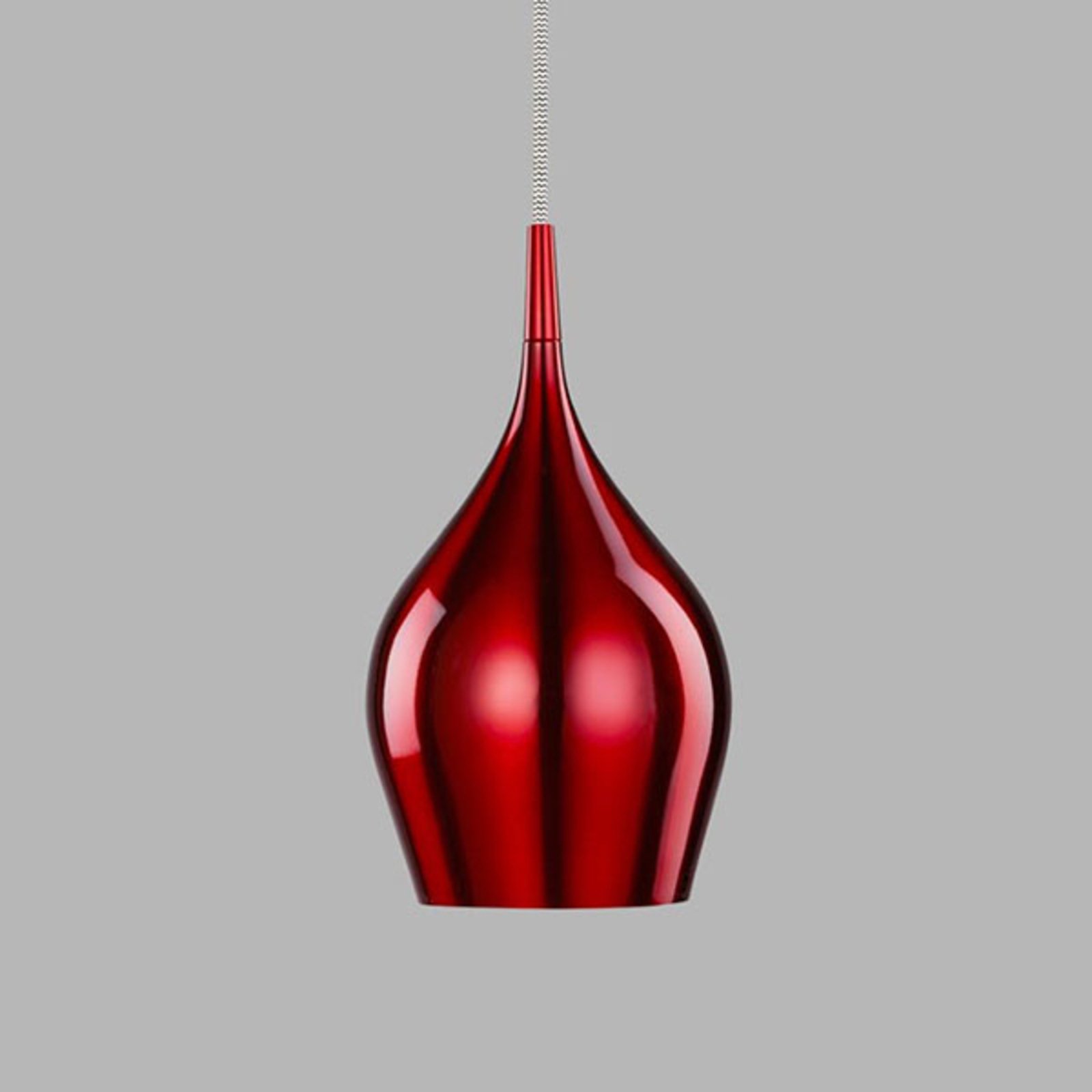 Lampada sospensione Vibrant Ø 12cm, rosso