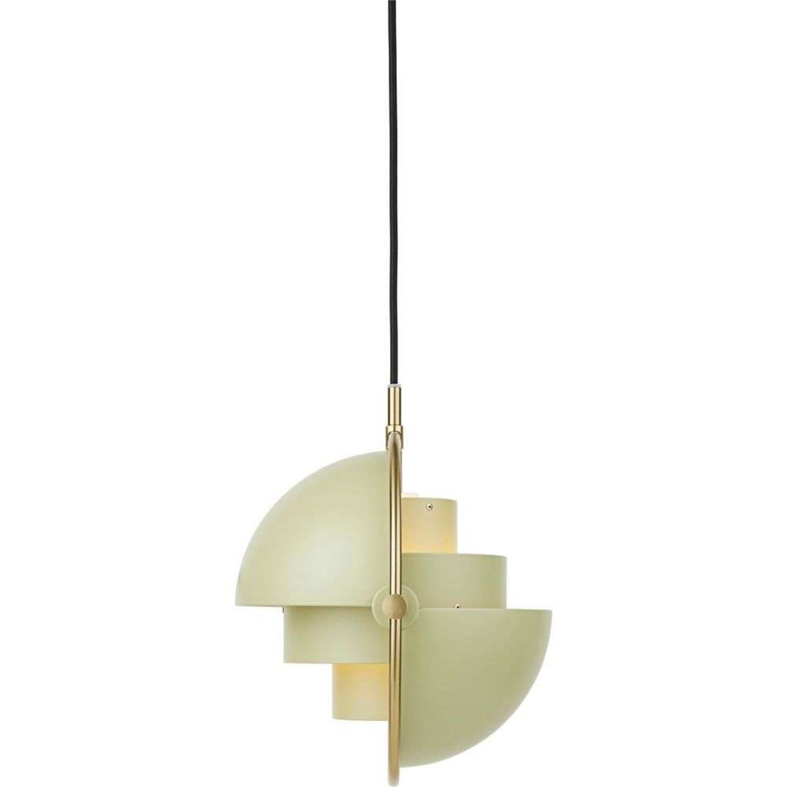 Multi-Lite Taklampa Small Brass/Desert Sage - GUBI