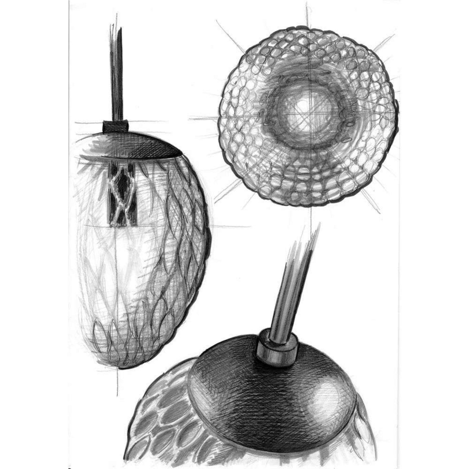 Woods Lustră Pendul Ø20 Smoke - Halo Design