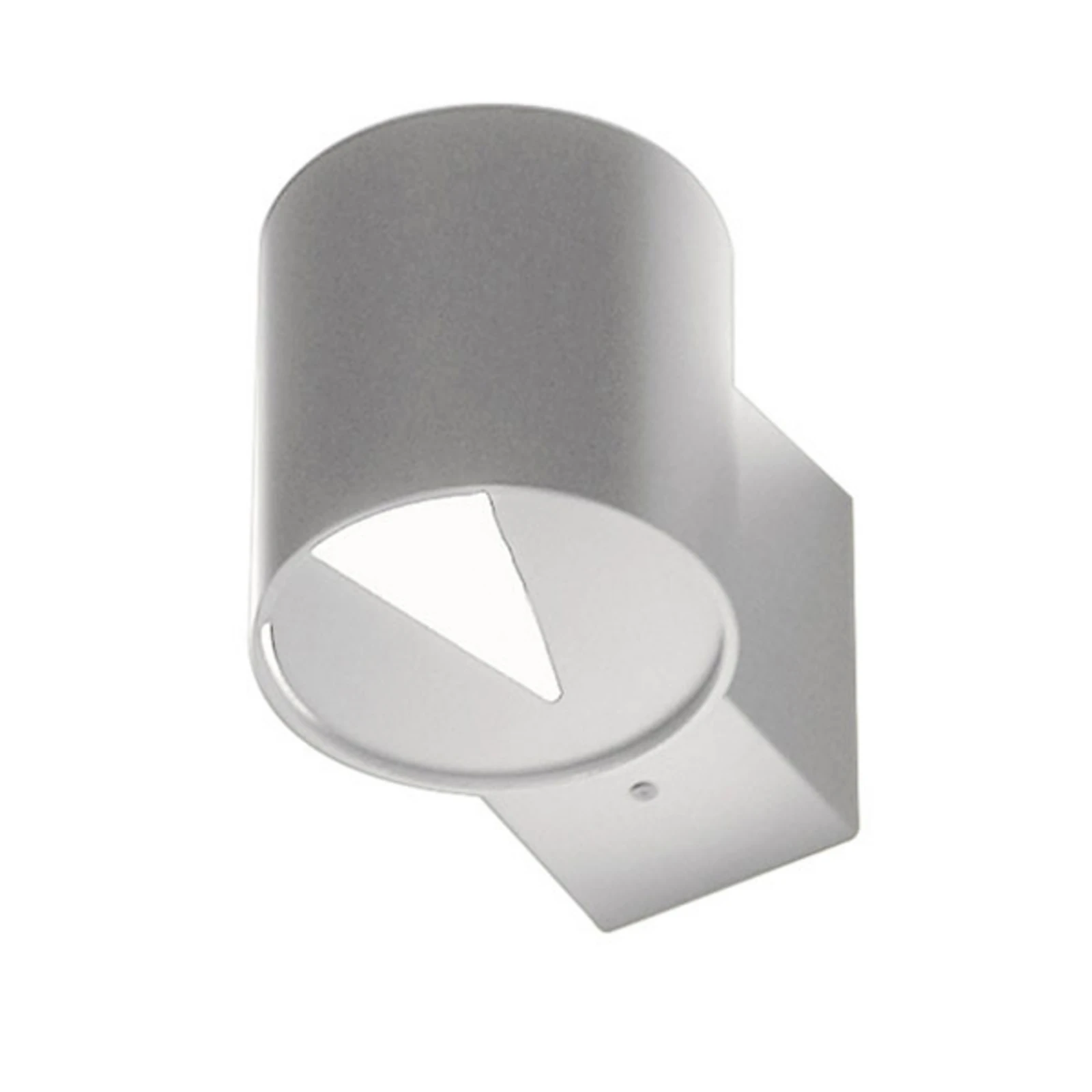 Φωτιστικό τοίχου Martinelli Luce Tube, μεταλλικό κάλυμμα 14 cm