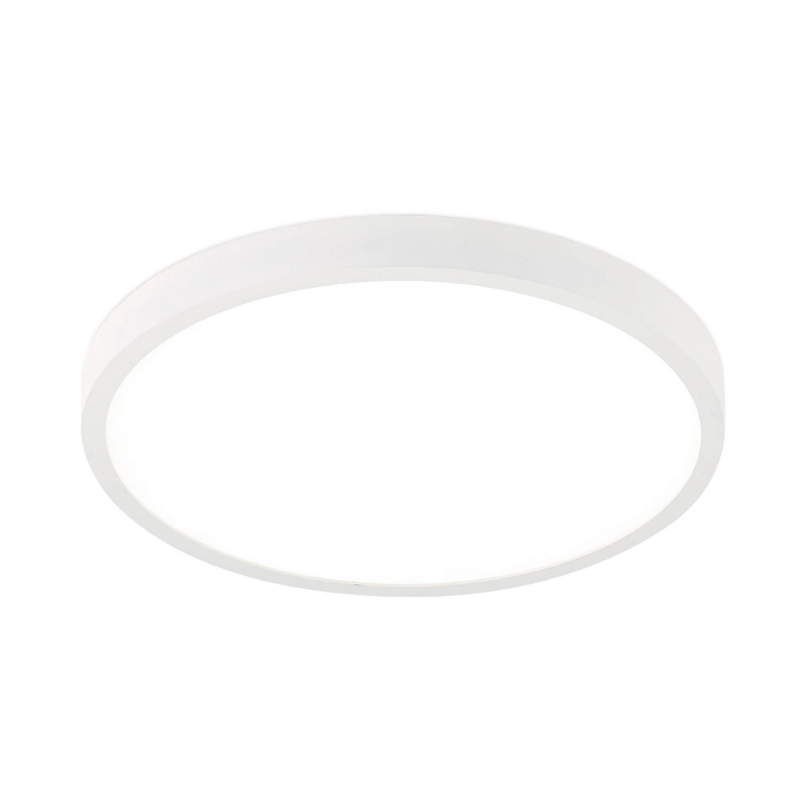 LED plafondlamp Disc, wit Ø 28 cm, CCT, metaal/kunststof