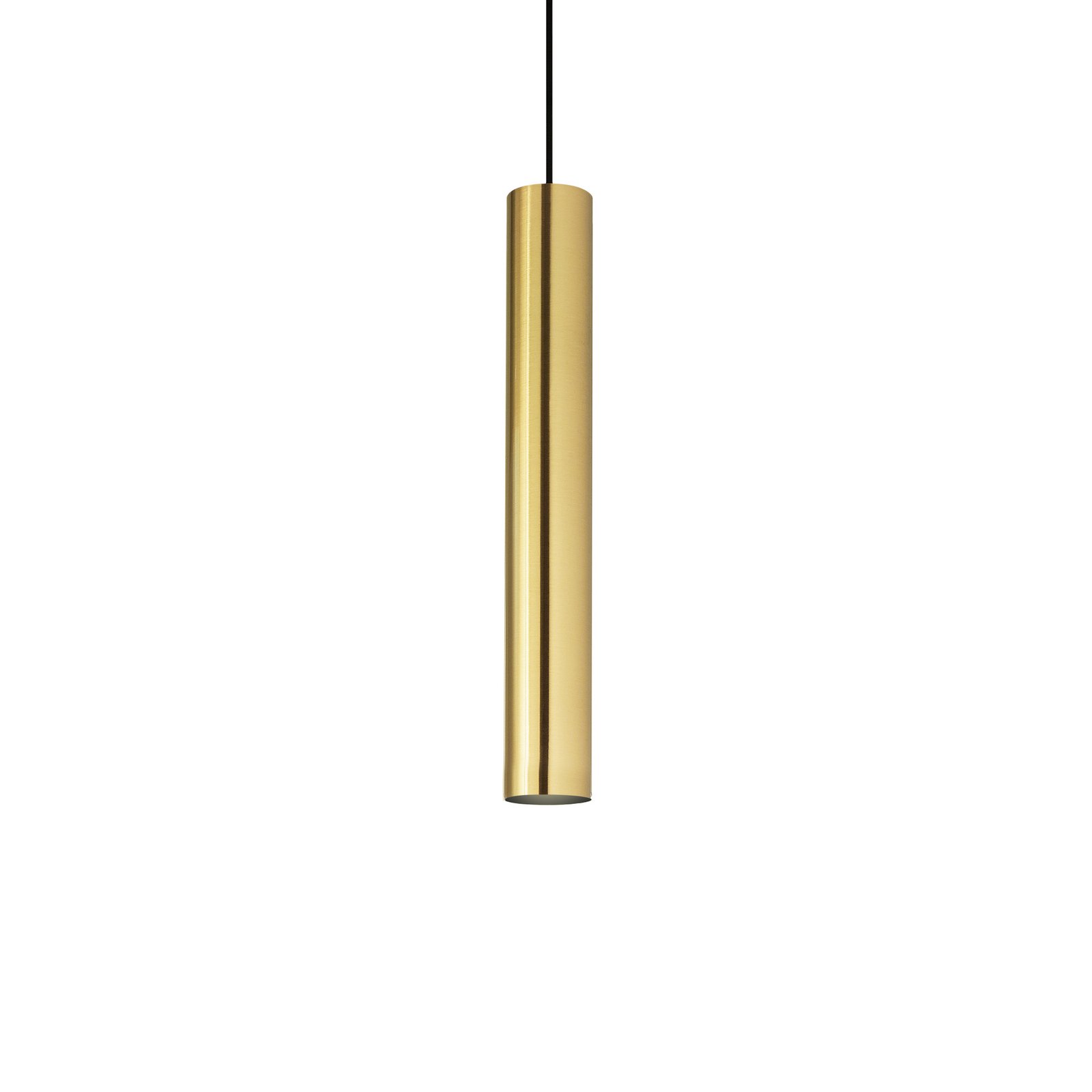 Lámpara colgante Ideal Lux Look, color latón, Ø 6 cm, metal