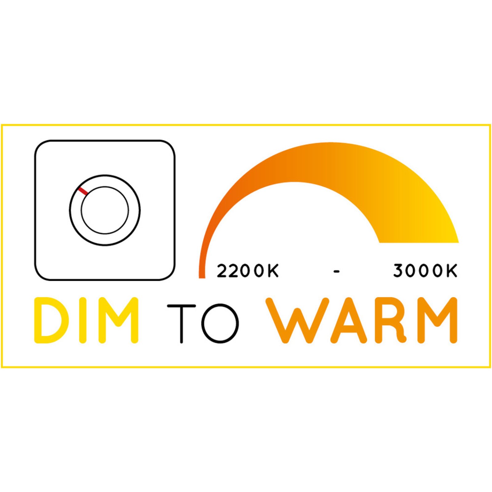 Dime LED ceiling light Delto dim to warm, round