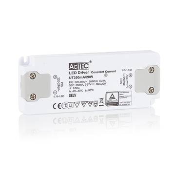AcTEC Slim -LED-muuntaja CC 350mA, 20W