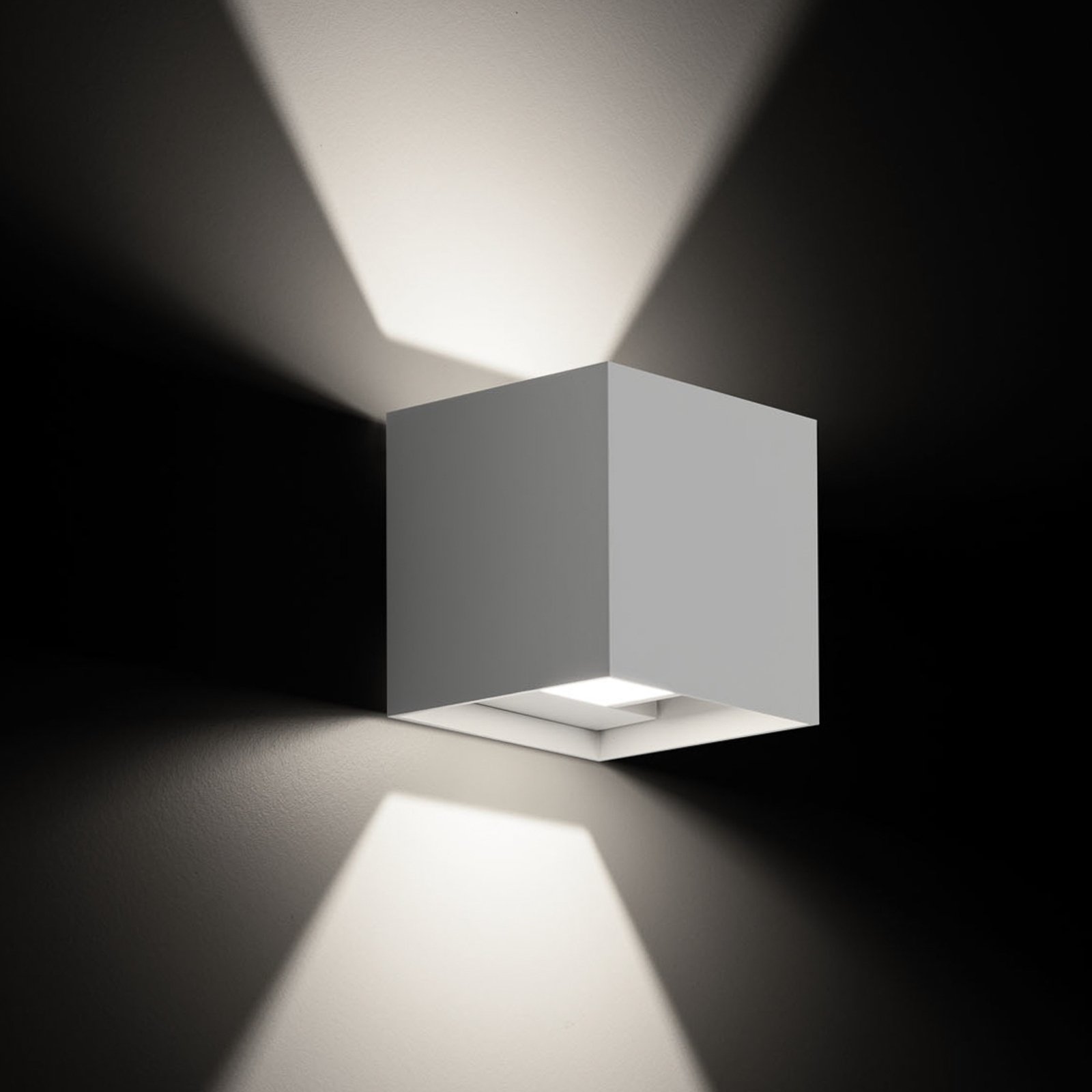 LED vanjska zidna svjetiljka 9033 gore/dolje, bijela