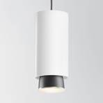 Fabbian Claque -LED-riippuvalaisin 20 cm valkoinen