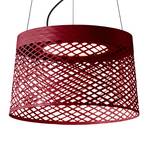 Foscarini Twiggy Grid LED hanging light, red