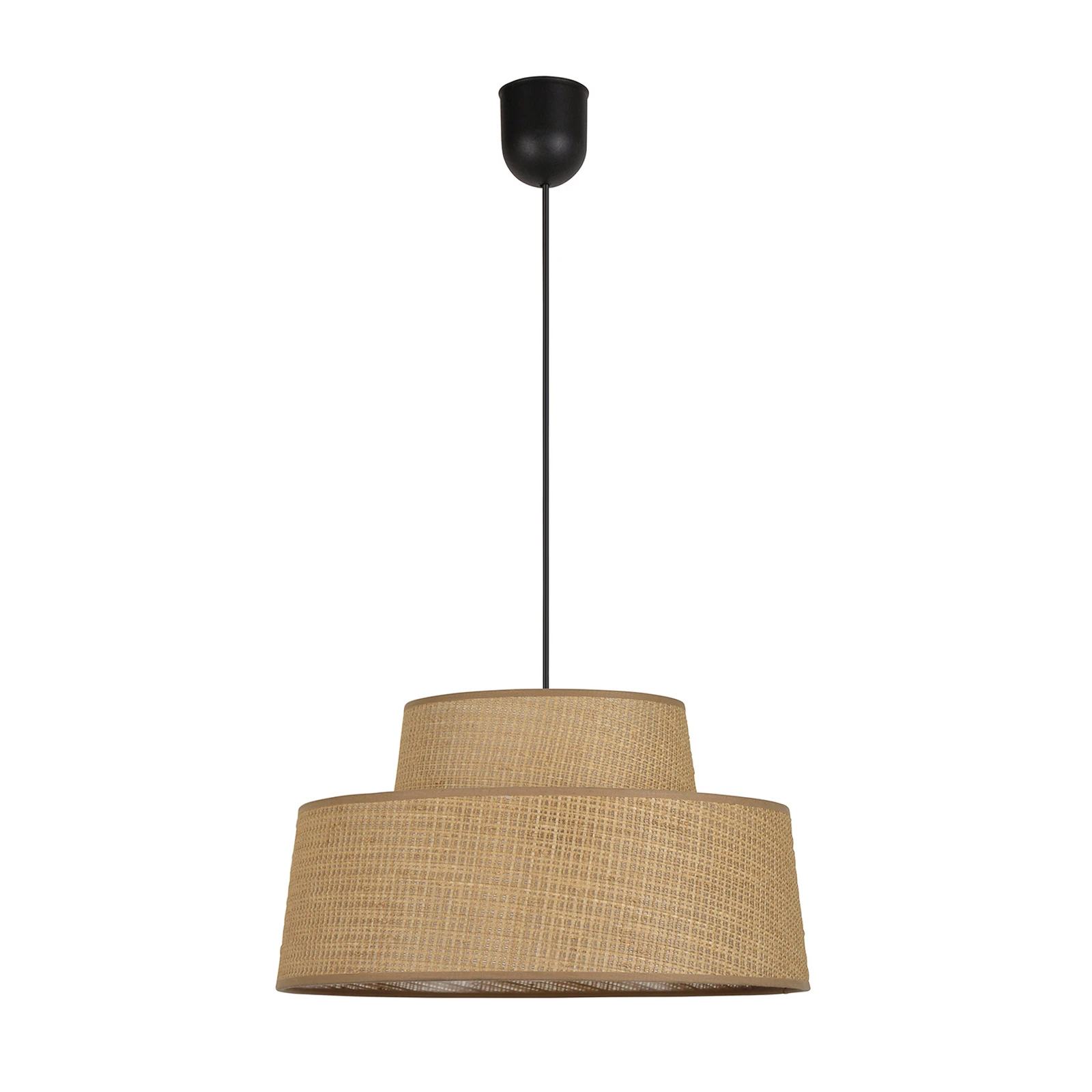 Lampada a sospensione Mallorca, giamaicana, Ø 38 cm, carta