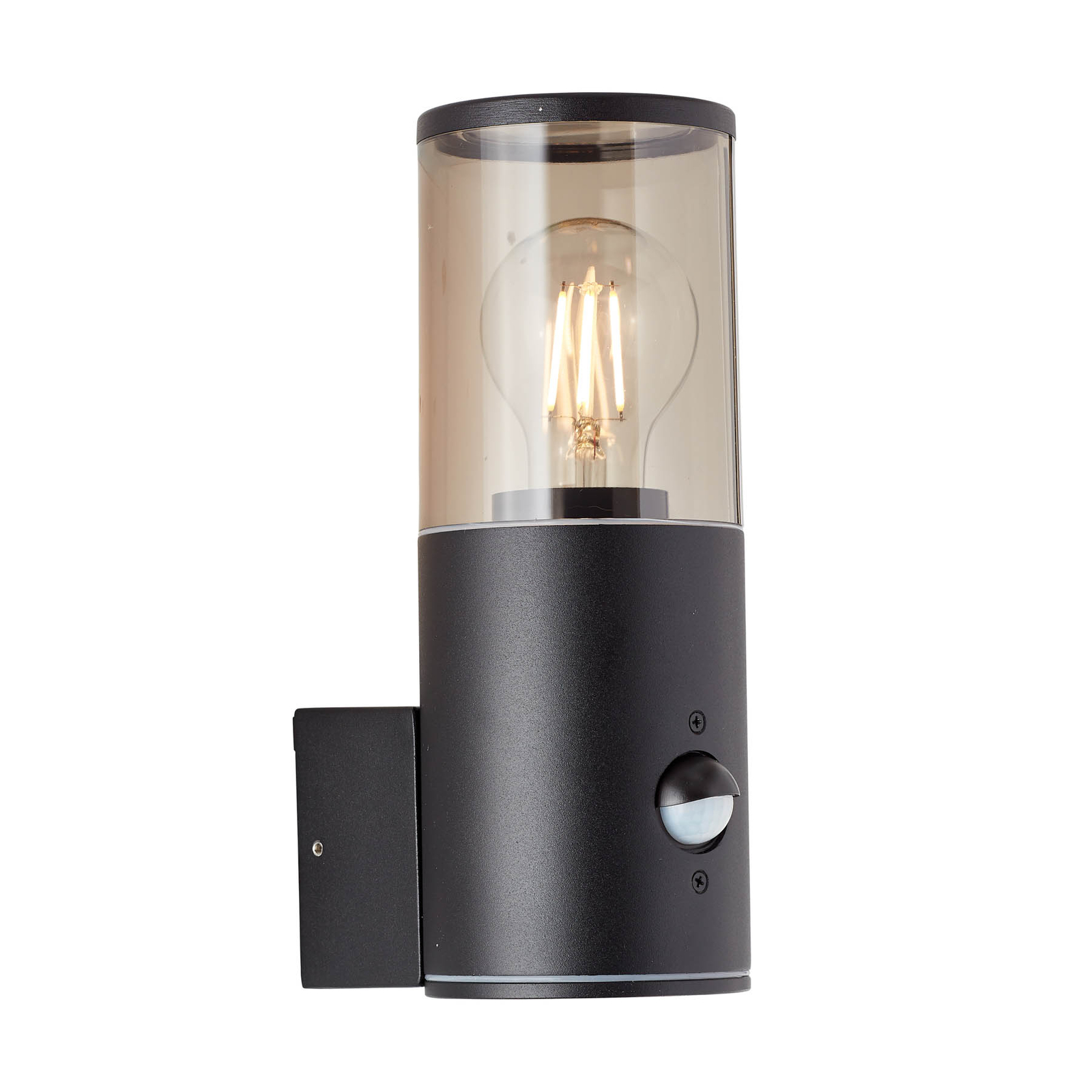 Sergioro udendørs væglampe, 1 lyskilde med sensor