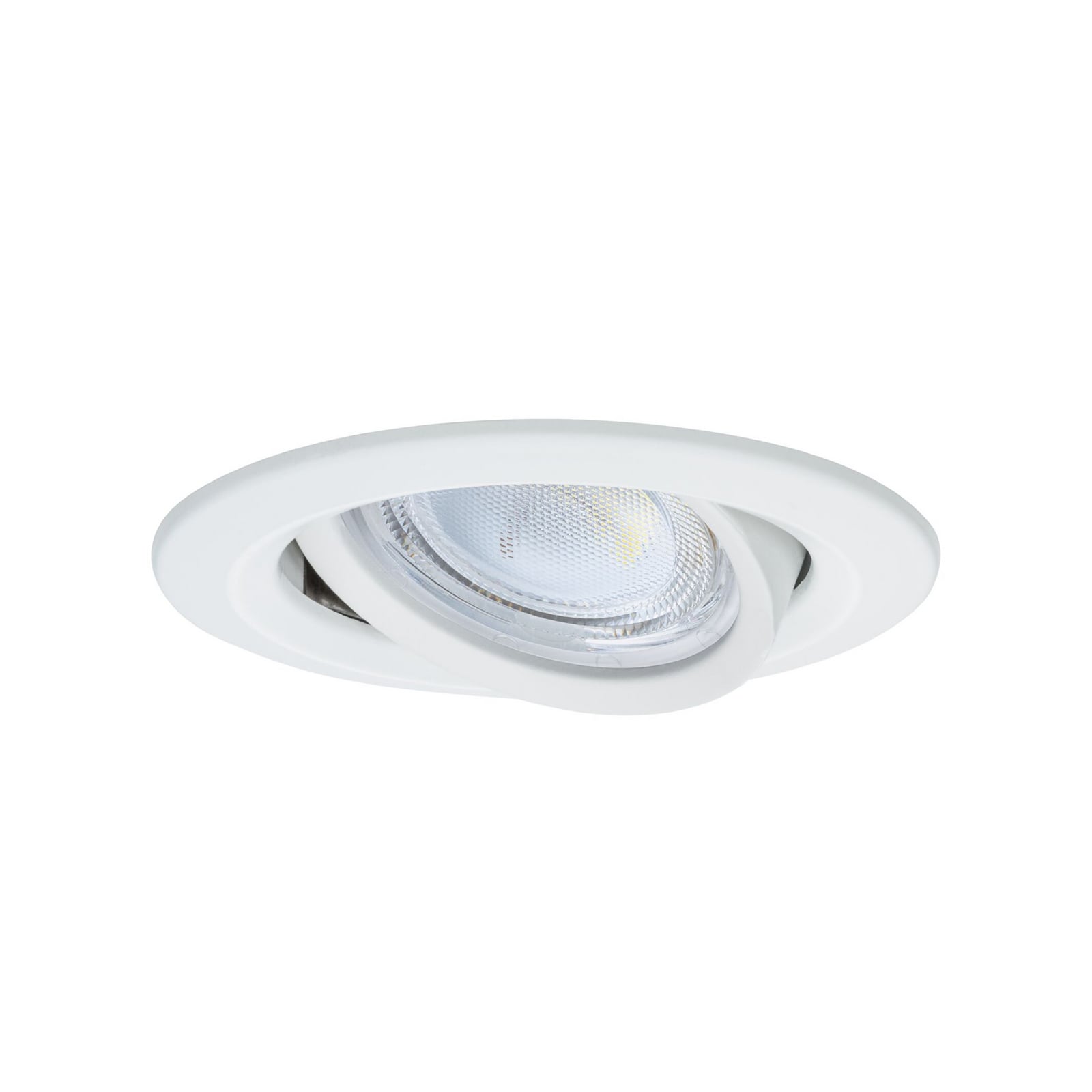 Paulmann LED Nova Coin, 3-delig, matwit, rond, draaibaar, 4.000 K