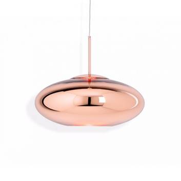 Tom Dixon Copper Wide żyrandol miedź
