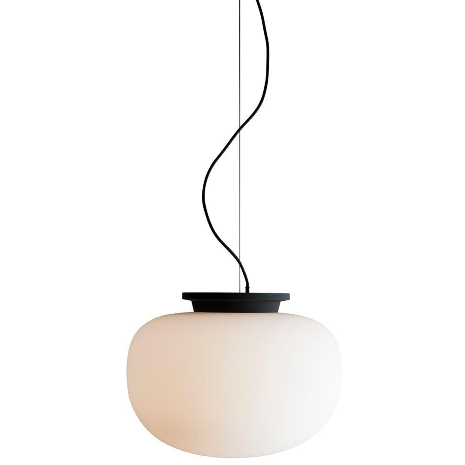 Supernate Závěsná Lampa Ø38 Opál White/Black - Frandsen