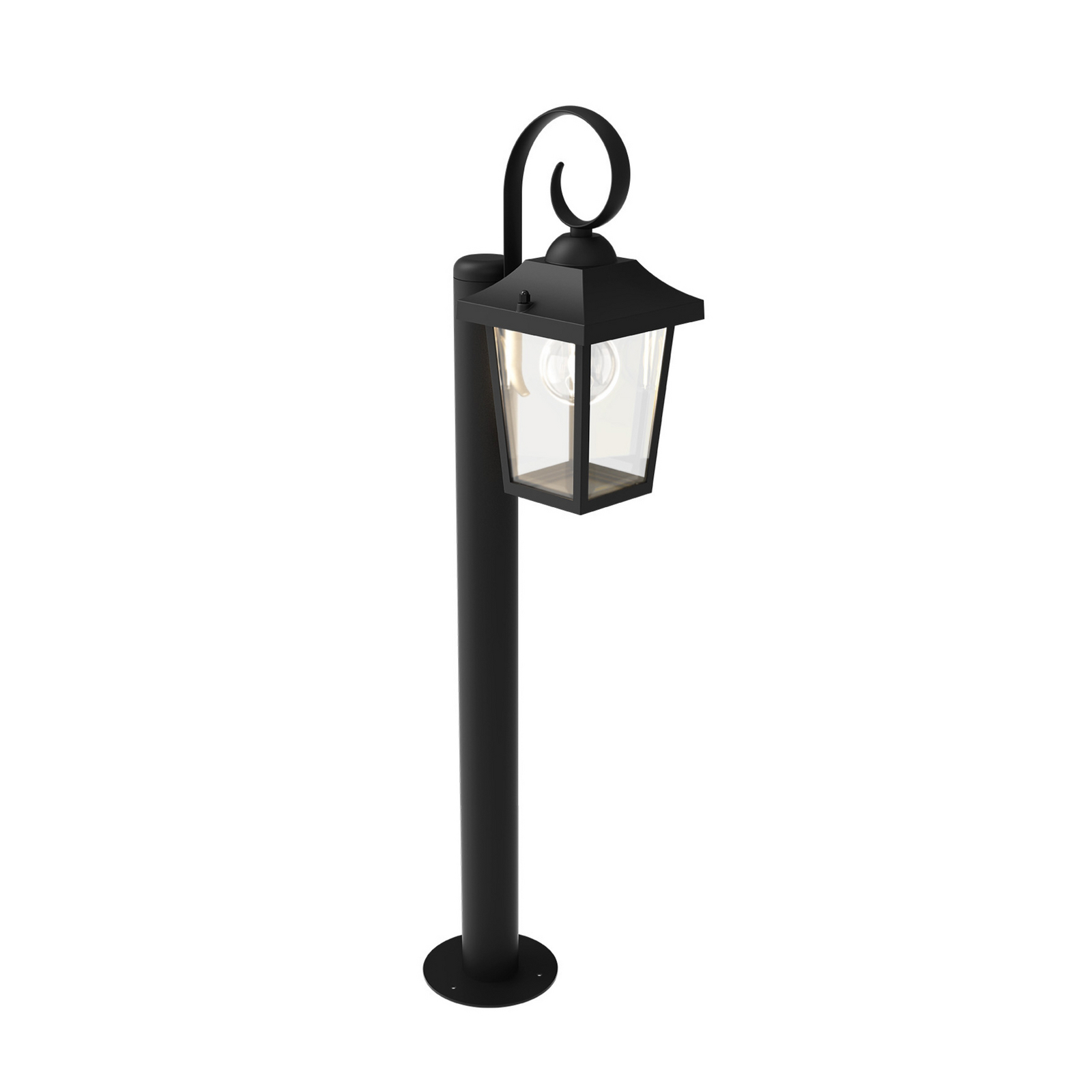 Philips tuinpadverlichting Buzzard, zwart, 75 cm, IP44, E27