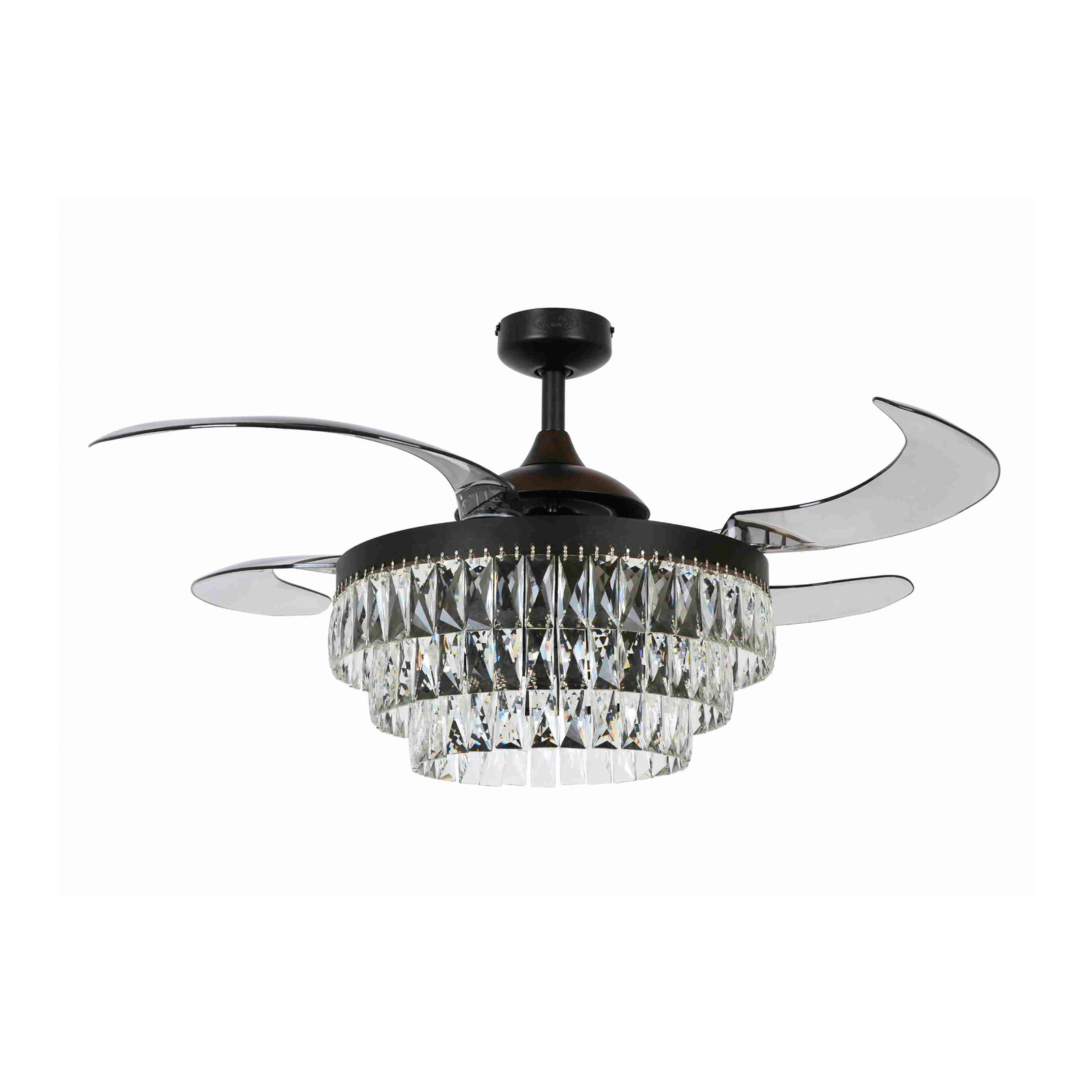 Beacon ceiling fan with light Fanaway Veil black silent