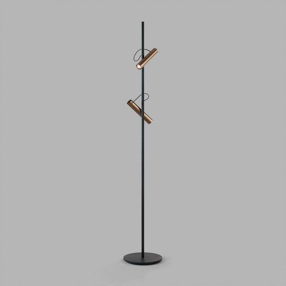 Light-Point Spirit F1 Golvlampa Dim., guld / mässing från Light-Point