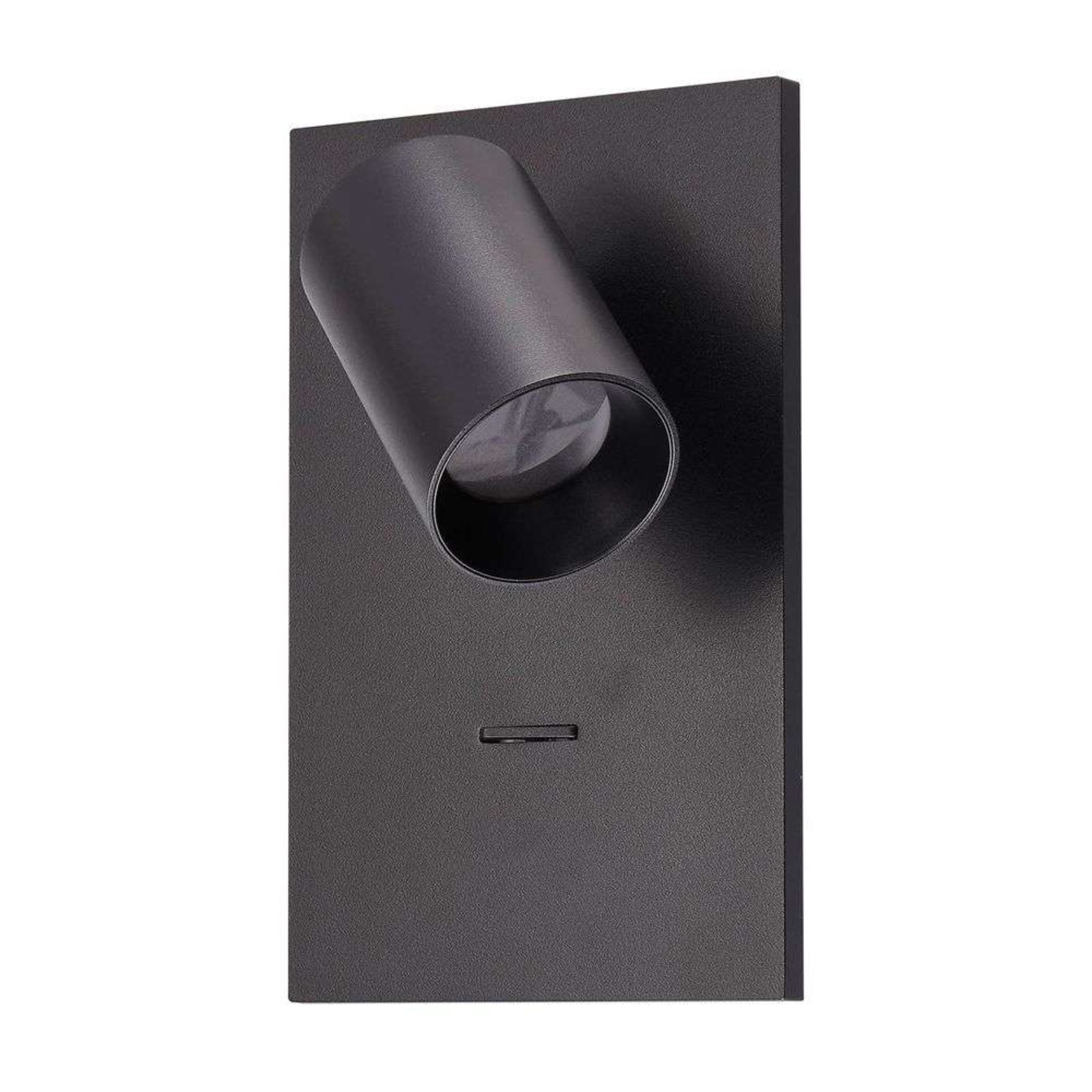 Brinja Aplique de Pared USB Black - Arcchio