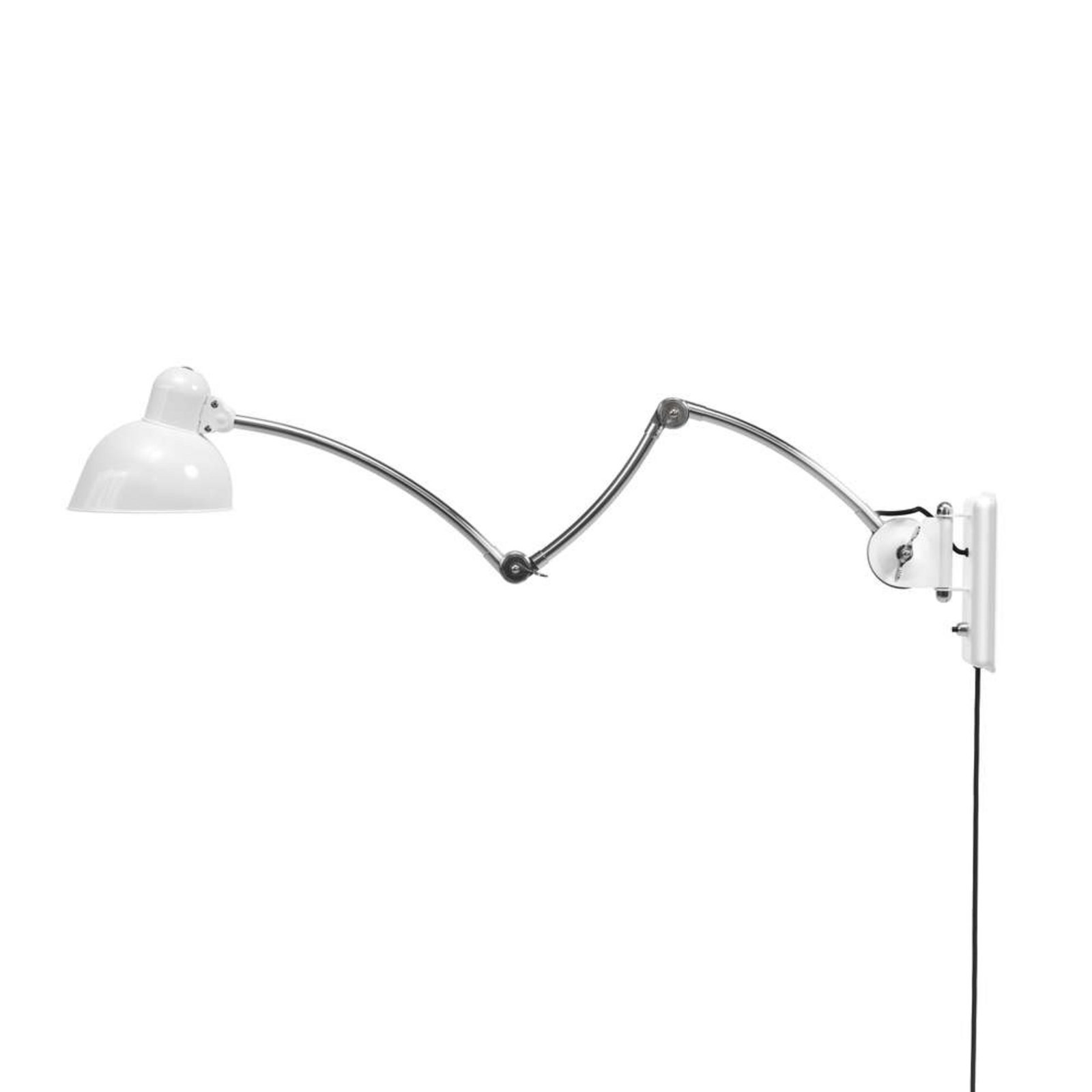 KAISER idell™ 6559-W Wall Lamp White/Chrome - Fritz Hansen