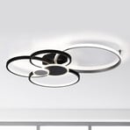 LED ceiling light Papilon, 80x64cm