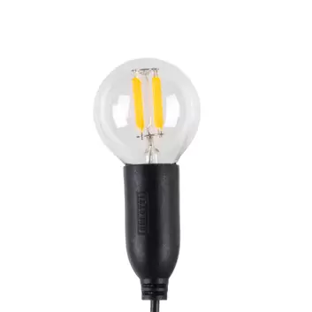 E14 1W LED 5V per Mouse Lamp, pera trasparente