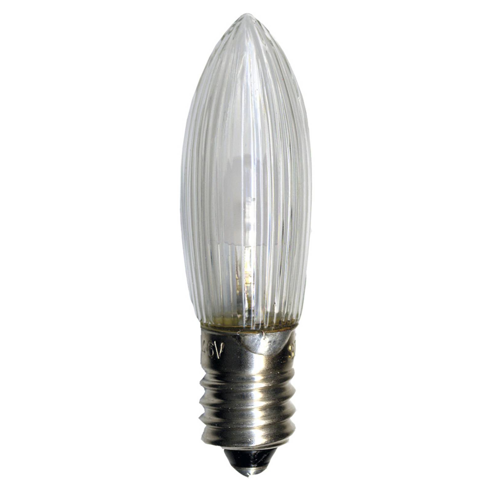 LED-Ersatzlampe E10 0,2W 2.100K 7er-Pack