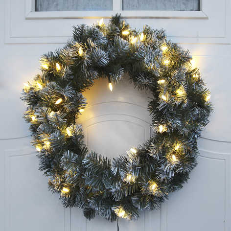 Krans Edmonton met 30 LEDs, 50 cm