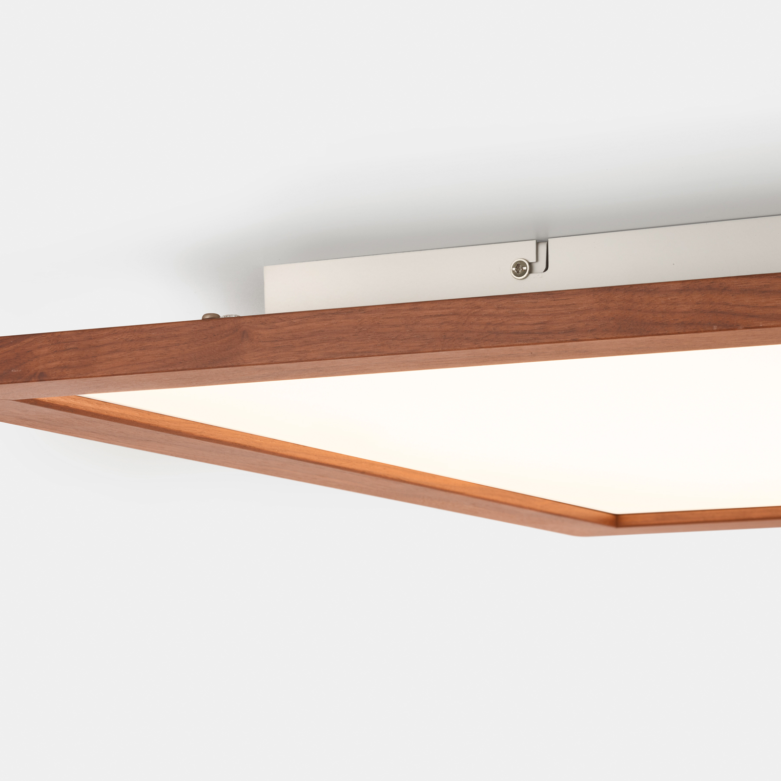 Quitani LED-Panel Aurinor, Nussbaum, 68 cm