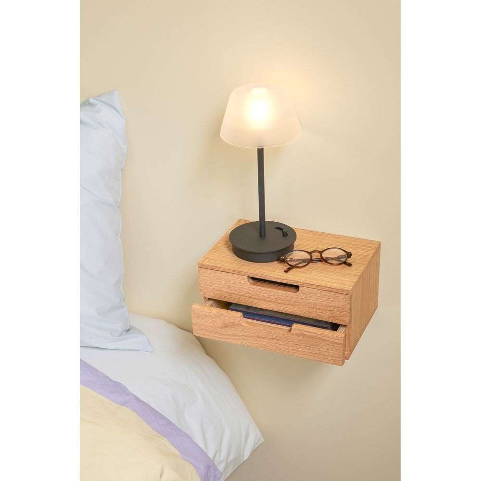 AtHand Wall Shelf/Bedside Natural - Hübsch