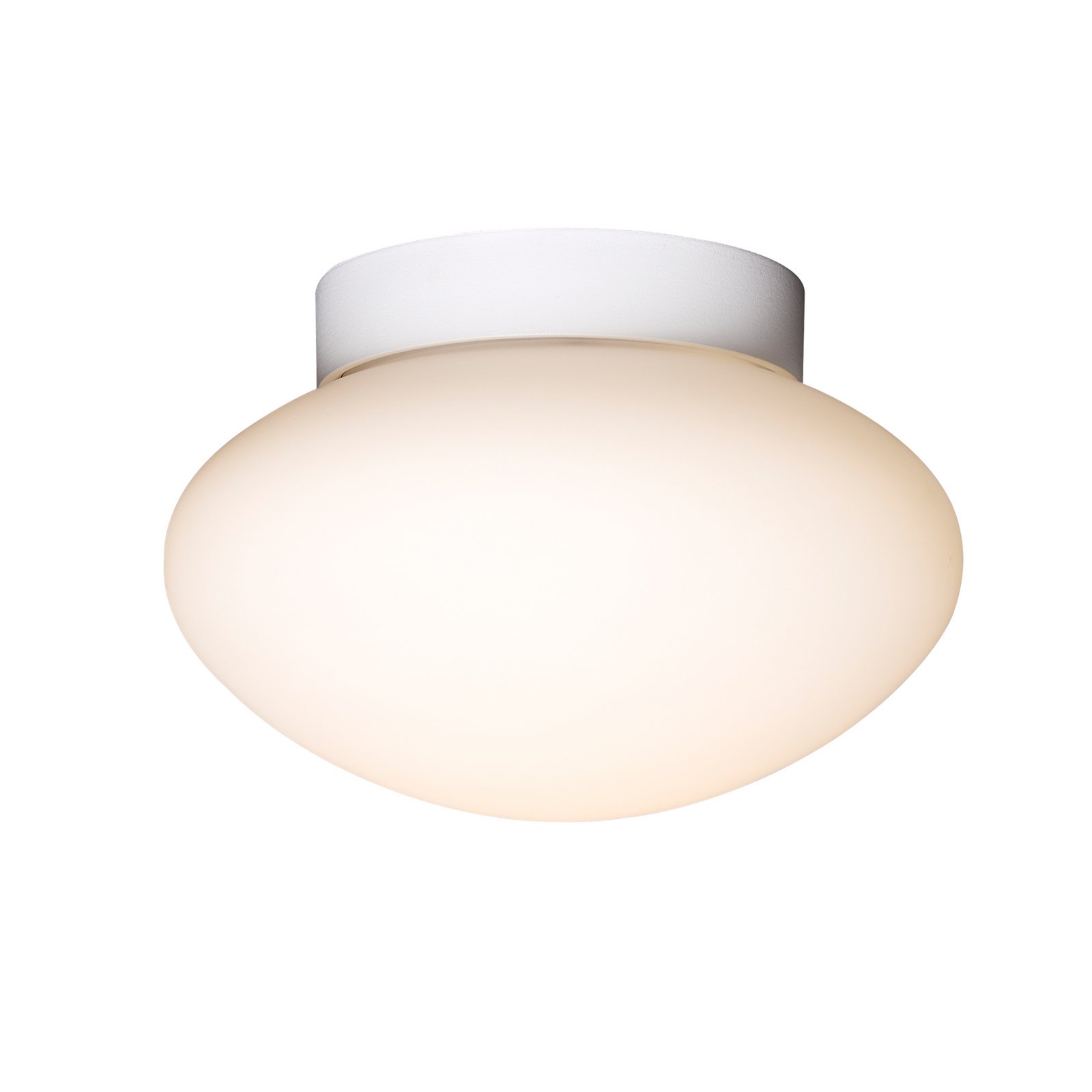 Mushroom LED-Deckenleuchte, Ø 15cm, Glas, weiß - Antidark