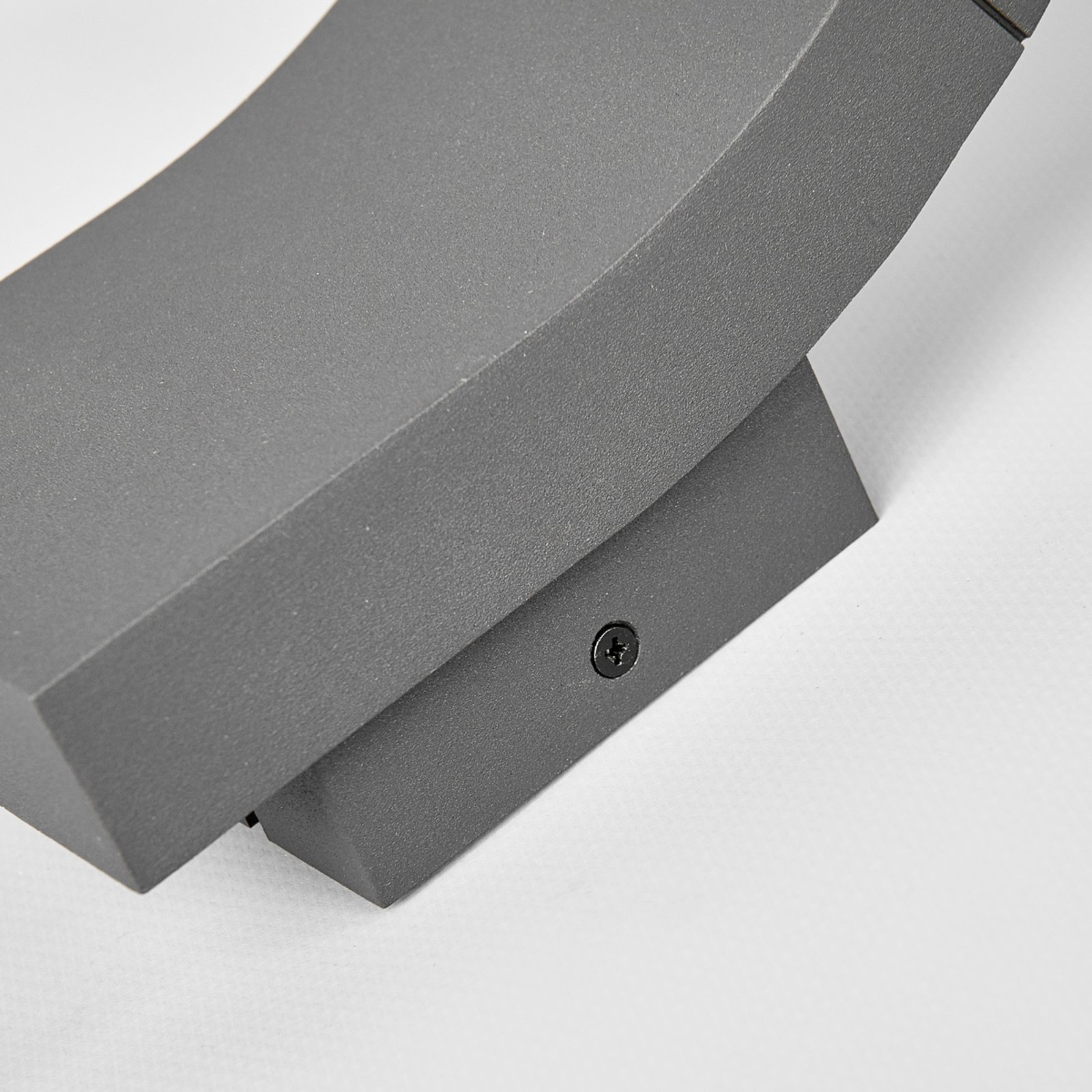 Timm Außenwandleuchte Graphite - Lucande