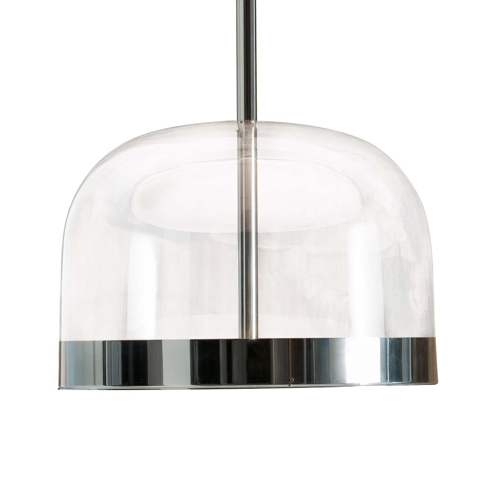 Lámpara colgante LED Equatore, cobre, 23,8 cm