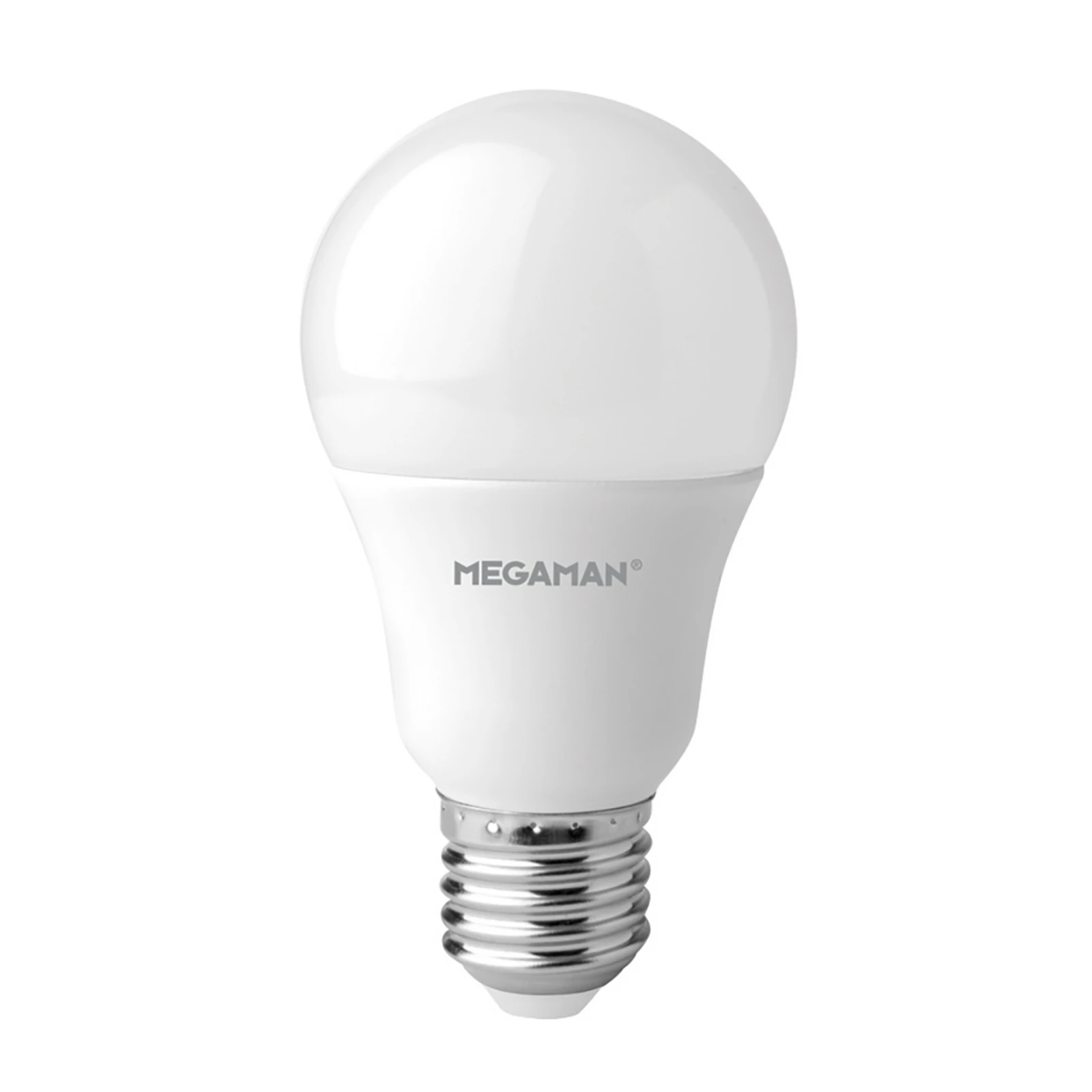 MEGAMAN E27 7W LED-Lampe A60 810 lm 2.700K opal