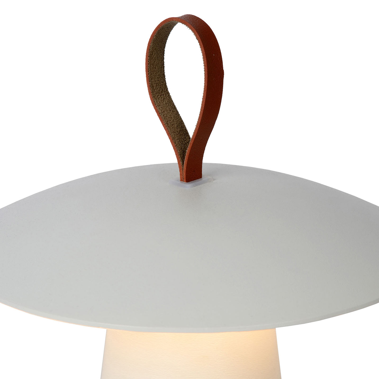 LED-Akkutischlampe La Donna, Aluminium, dimmbar