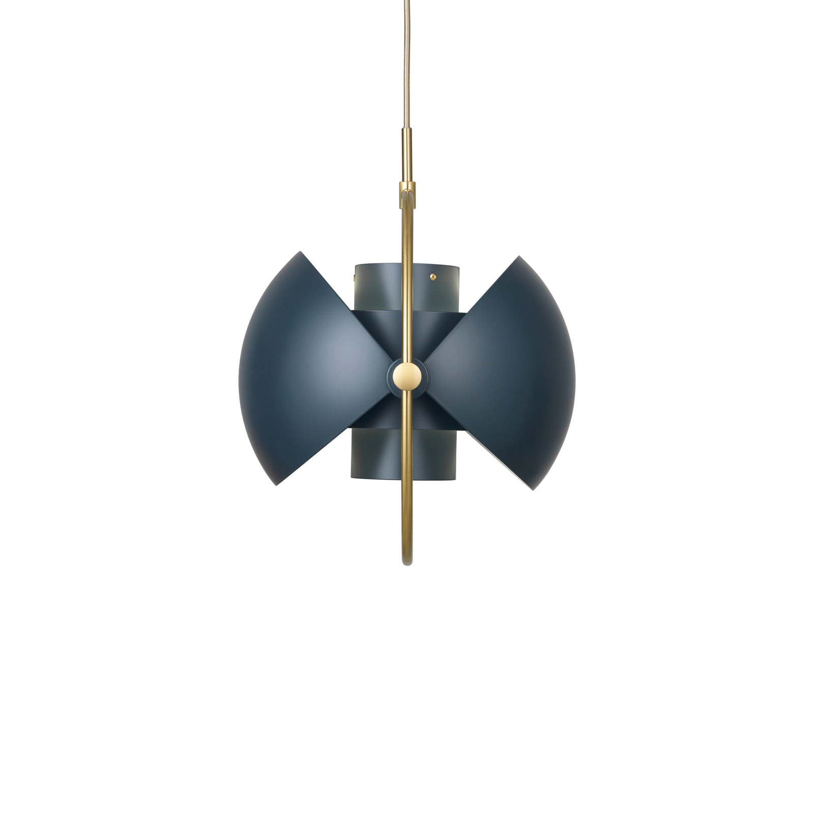 Multi-Lite Taklampa Ø36 Mässing/Midnight Blue - GUBI