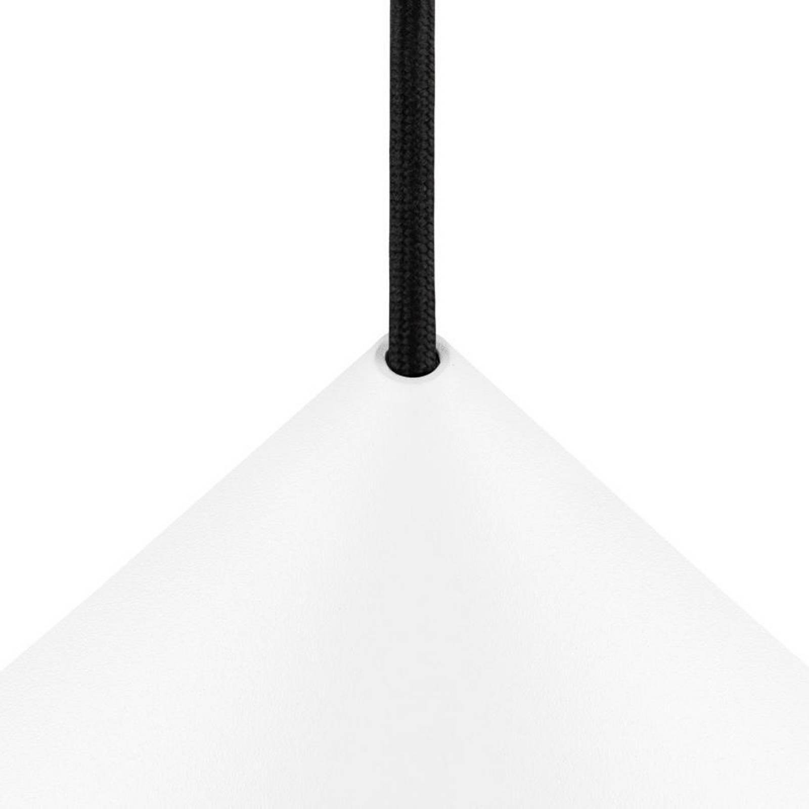SLV Żyrandol Magico, Ø 38 cm, biały matowy, metal