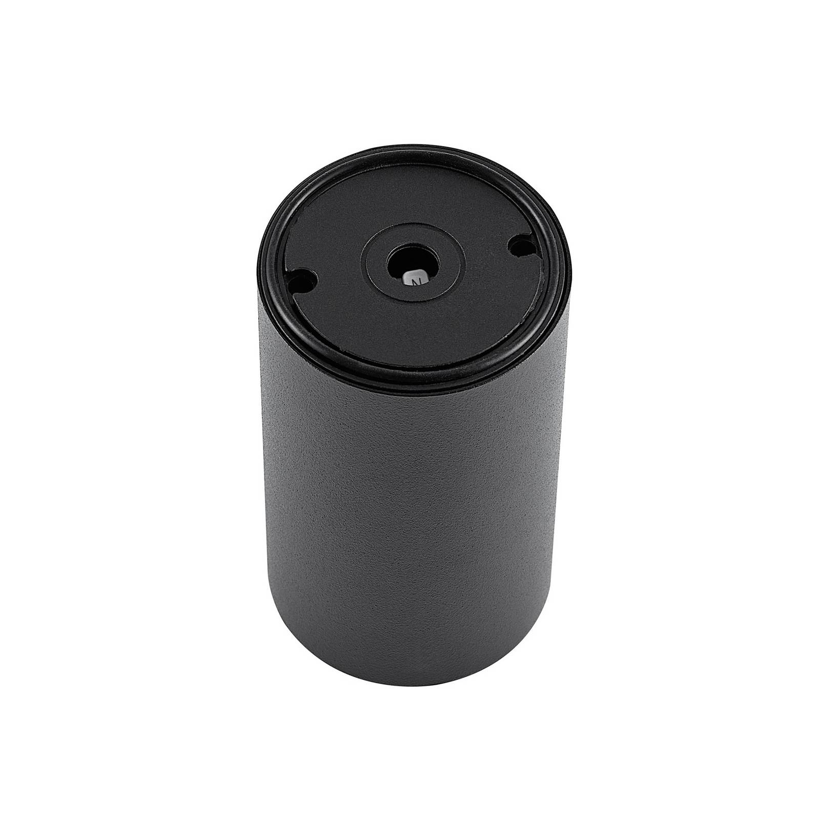 Downlight CAN, czarny, IP44, Ø 6 cm, metal, GU10