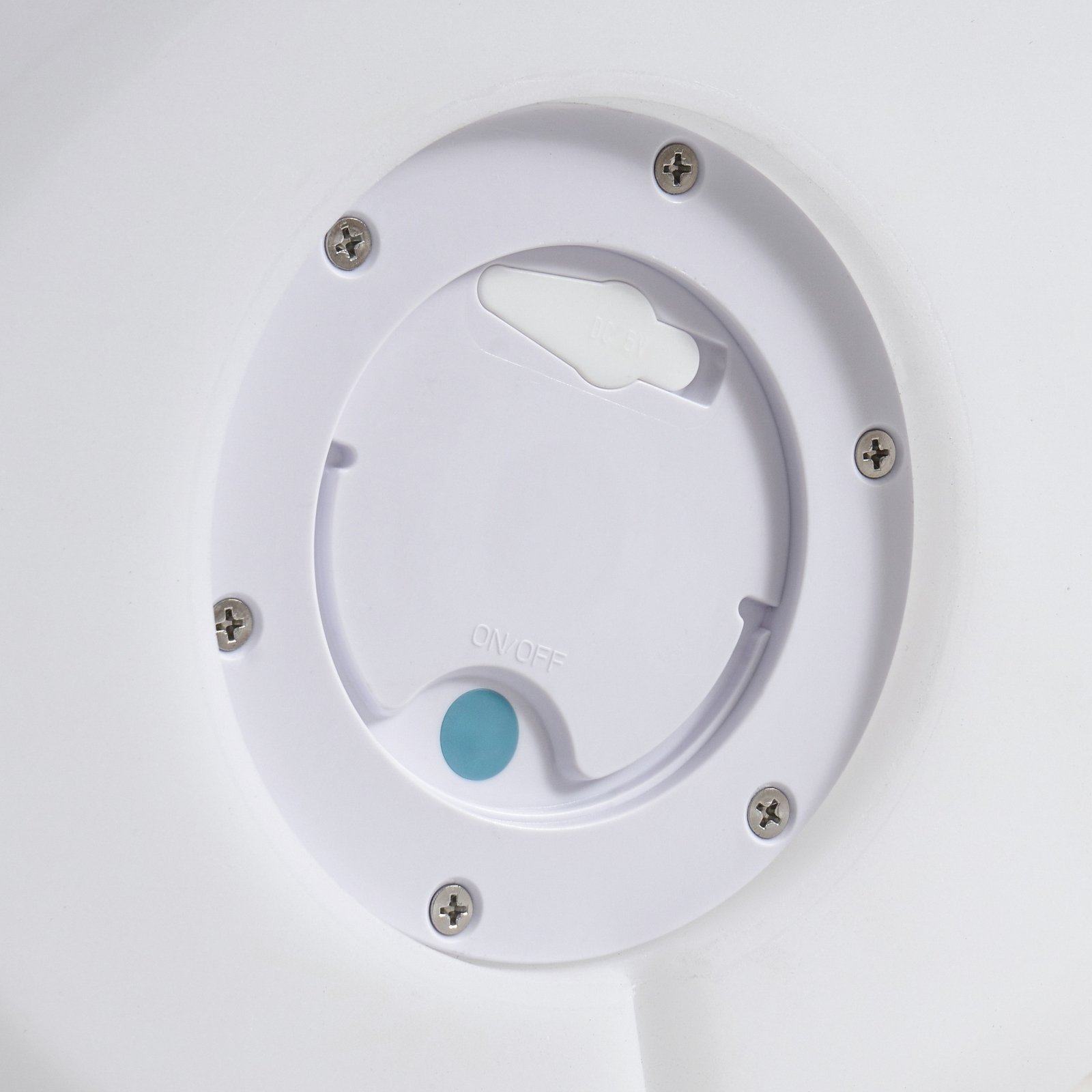 Lampe de terrasse LED Lucande Soriel, blanche, 72 cm, stepdim, IP54